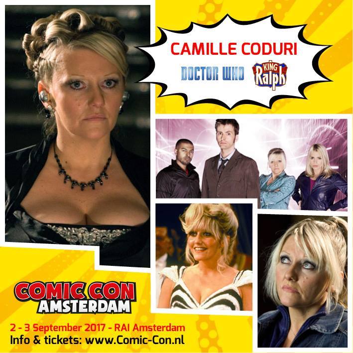Camille Coduri - Comic Con Amsterdam